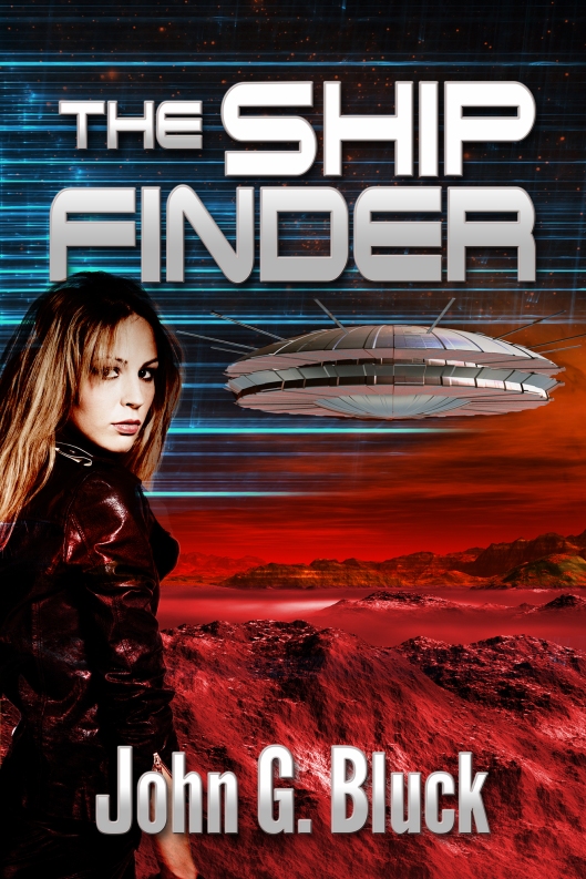 Book cover, Sci-Fi novel, The Ship Finder